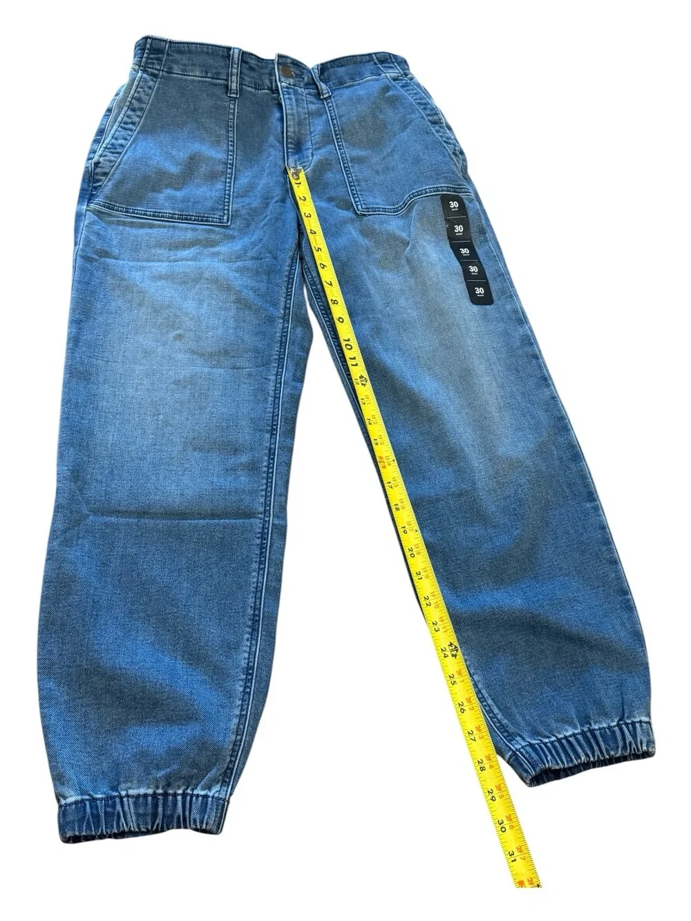 J.CREW Utility jogger jean in signature stretch NWT Size 30